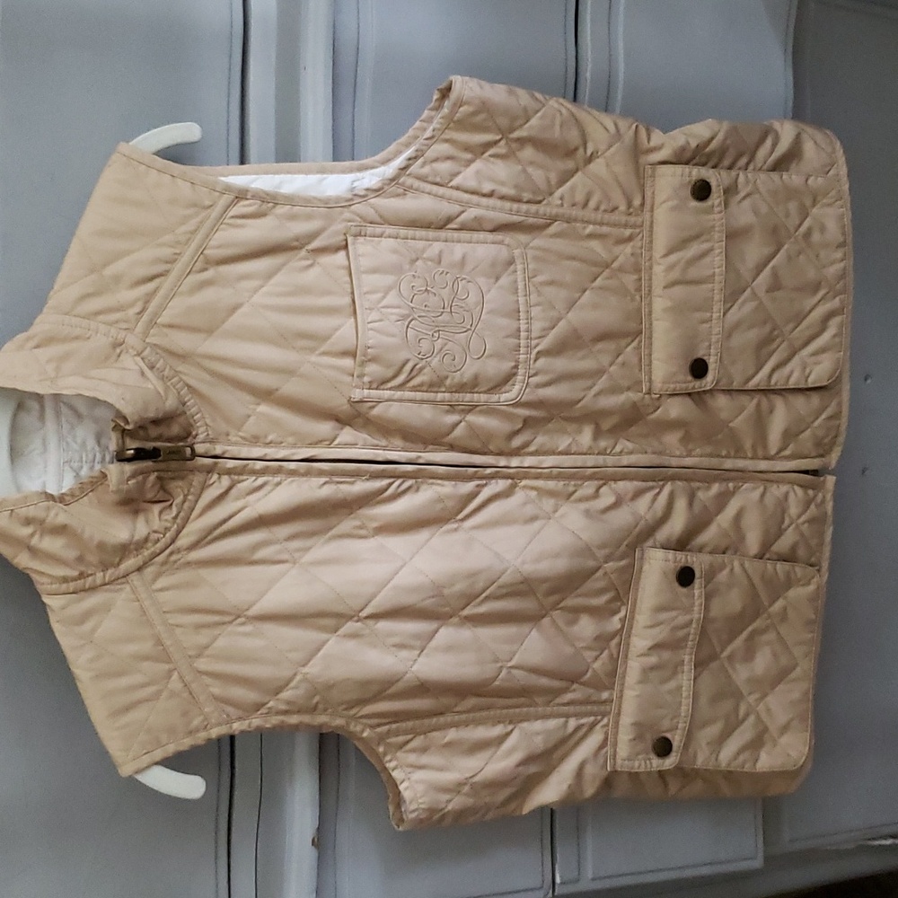 Ralph Lauren reversible cargo safari vest